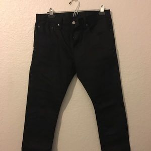 Gap Black Selvedge Denim